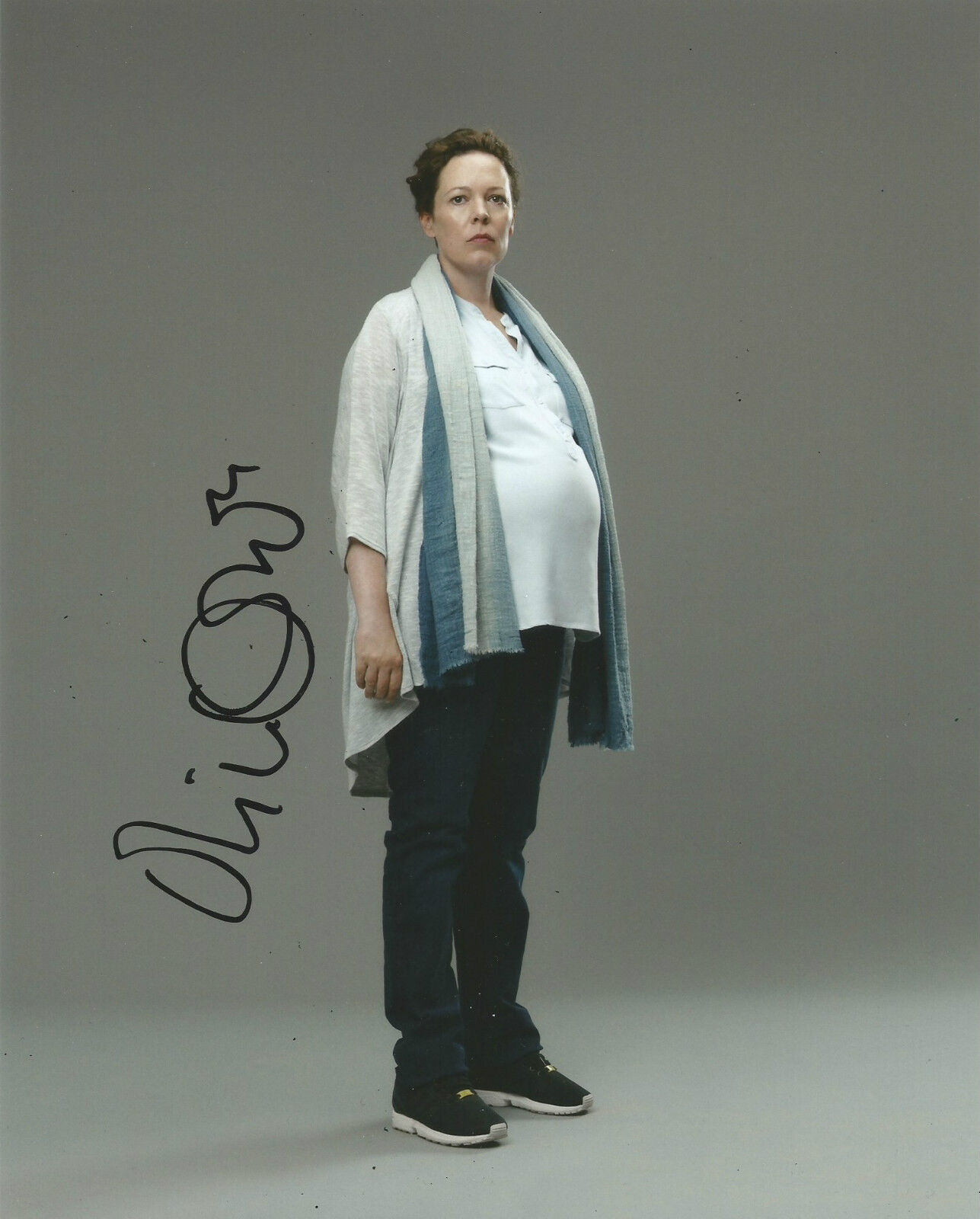 Olivia Colman Signed The Night Manager 10x8 Photo Poster painting AFTAL