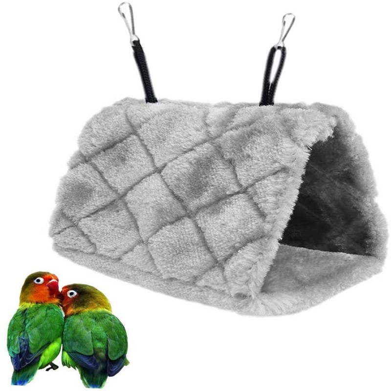 

Triangle Thicken Warm Bird Nest Parrot Bed House Hammock, 501 Original