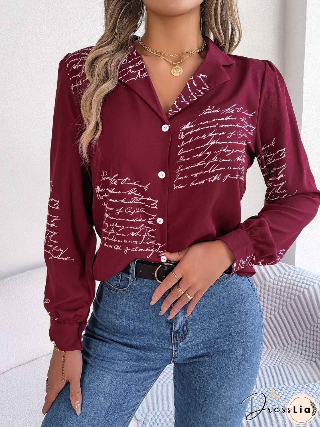 Classic and Comfortable winter Blouse