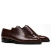 Men's Captoe Oxford Dress Shoes - Leather Sole