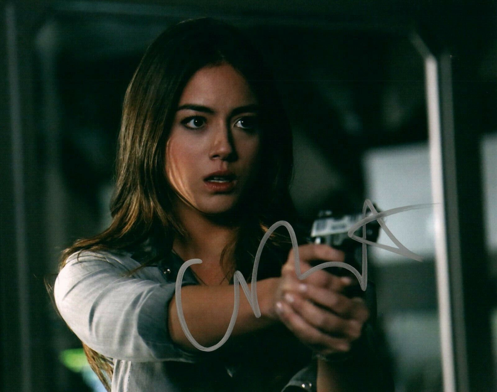 Chloe Bennet Agents of Shield Actress Signed 8x10 Autographed Photo Poster painting COA 19