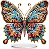 Diamond Painting Gorgeous Butterfly Desktop Diamond Art Kits for Home Office Decor