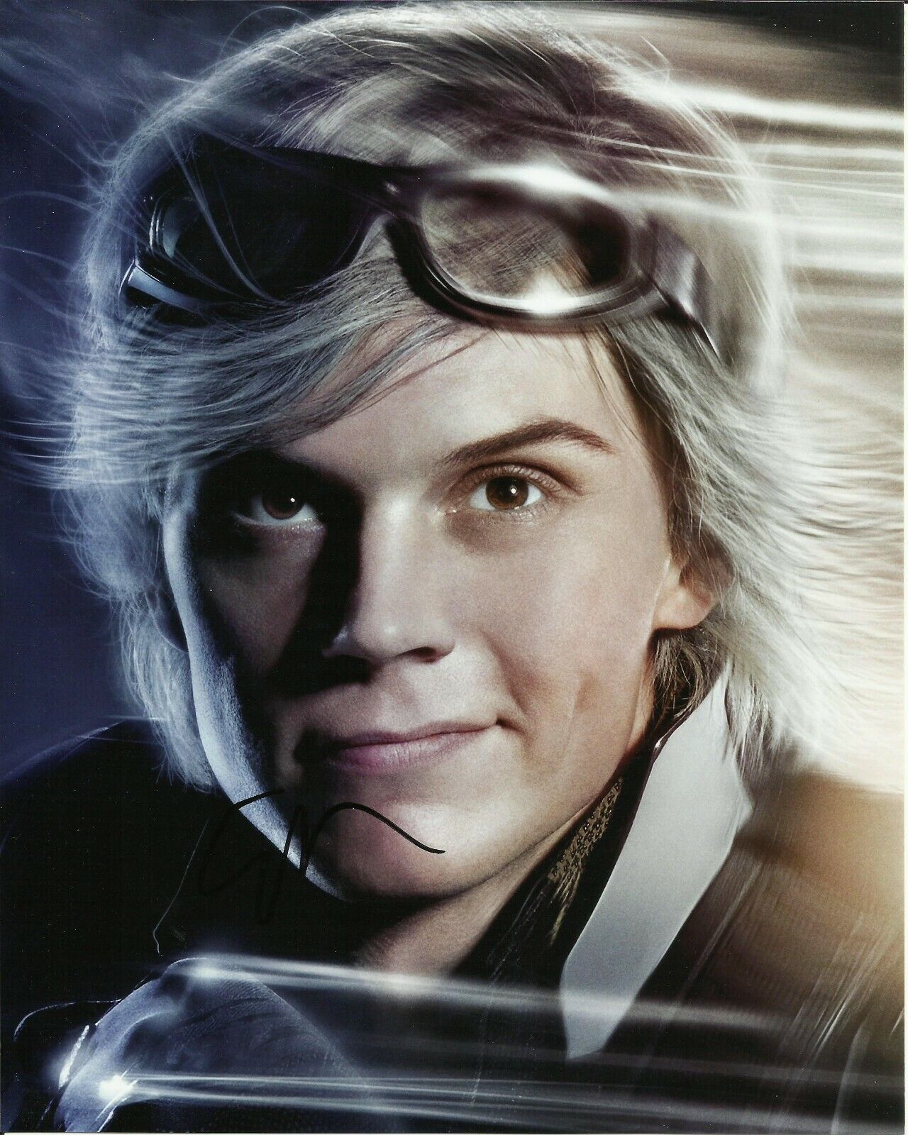 EVAN PETERS SIGNED X-MEN Photo Poster painting UACC REG 242 (4)