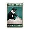 Cat - Metal Tin Signs(8*12Inch/12*16Inch) - Animal