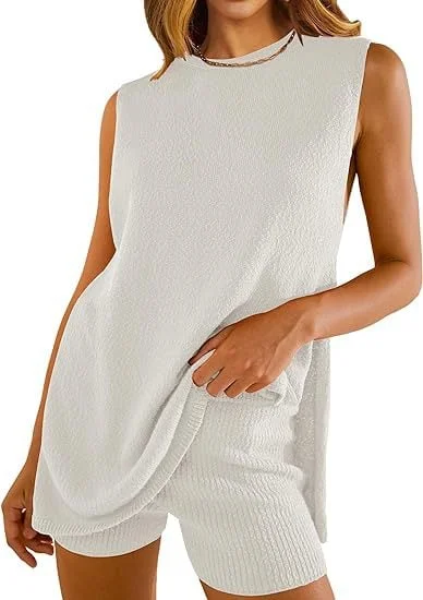 Knit Two Piece Summer Set (Free Shipping)