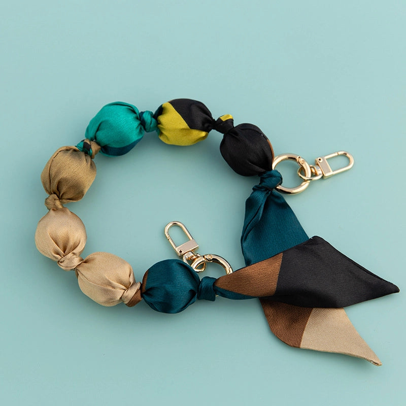 Plastic Color Block Bag Chain