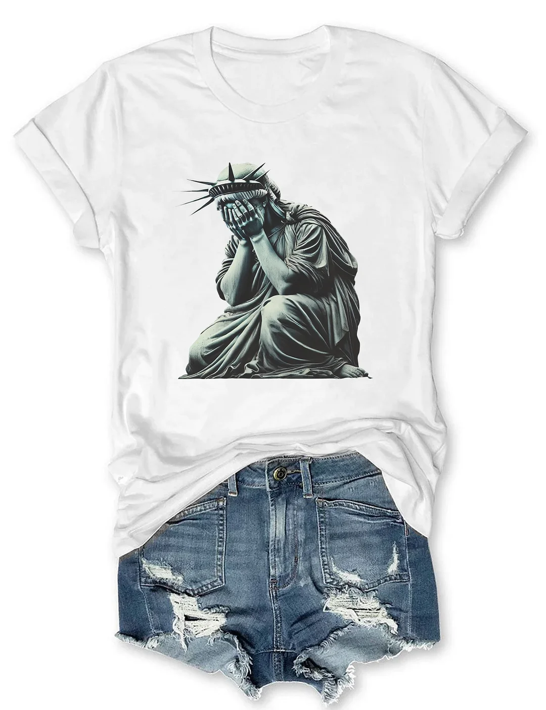 Mourning Sculpture T-shirt