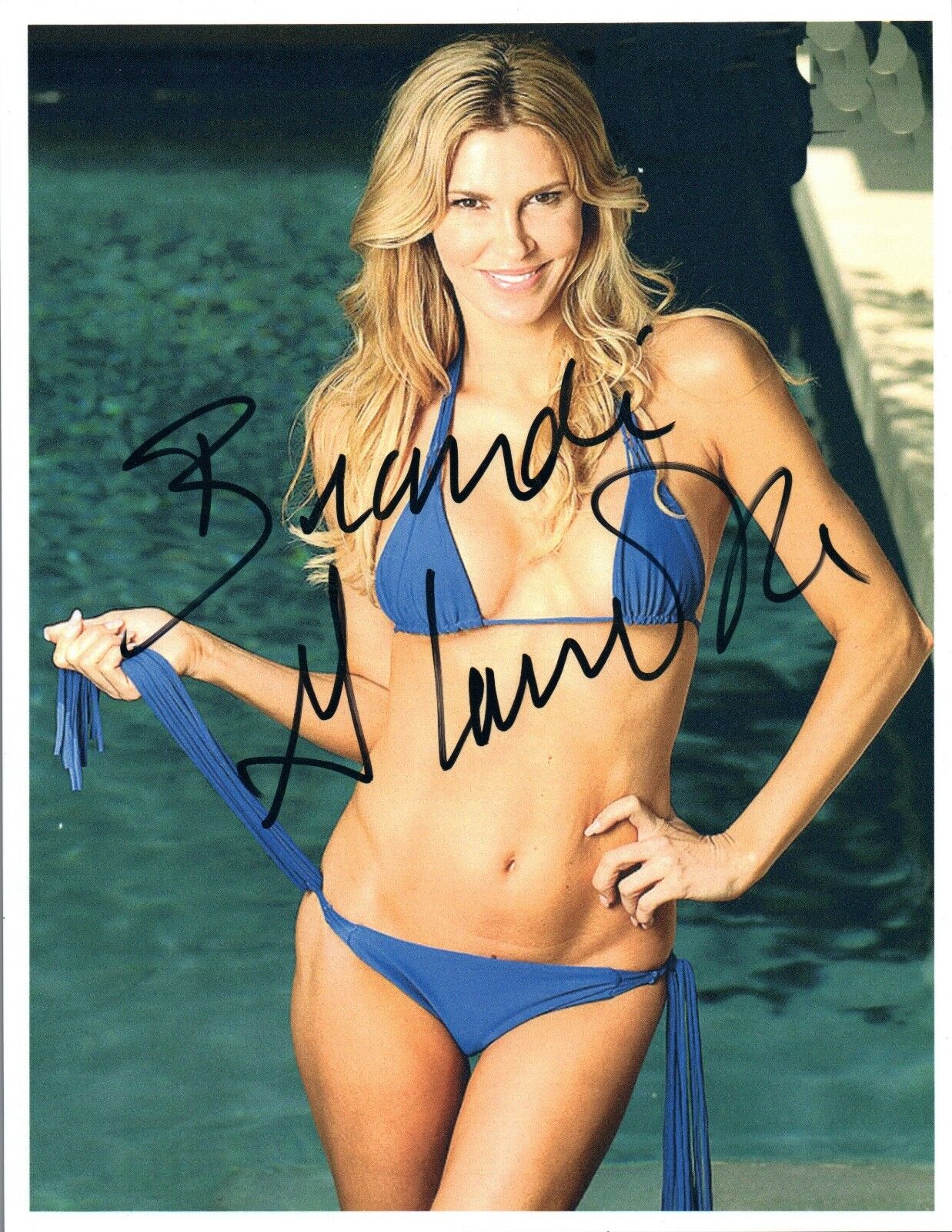 Brandi Glanville Signed Autographed 8x10 Photo Poster painting The Real Housewives COA VD