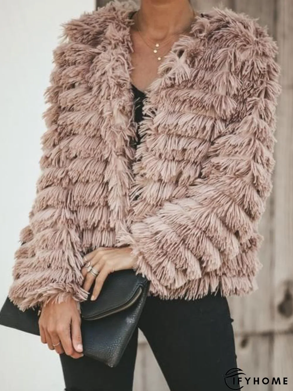 Shake It Off Faux Fur Pocketed Jacket Sweater Cardigan | IFYHOME