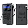 FM AM SW Radio with LED Flashlight Pocket Radio Portable Radio for Home/Outdoor