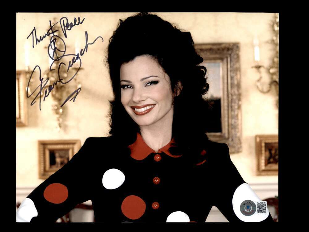 Fran Drescher BAS Beckett Coa Signed 8x10 Photo Poster painting Autograph