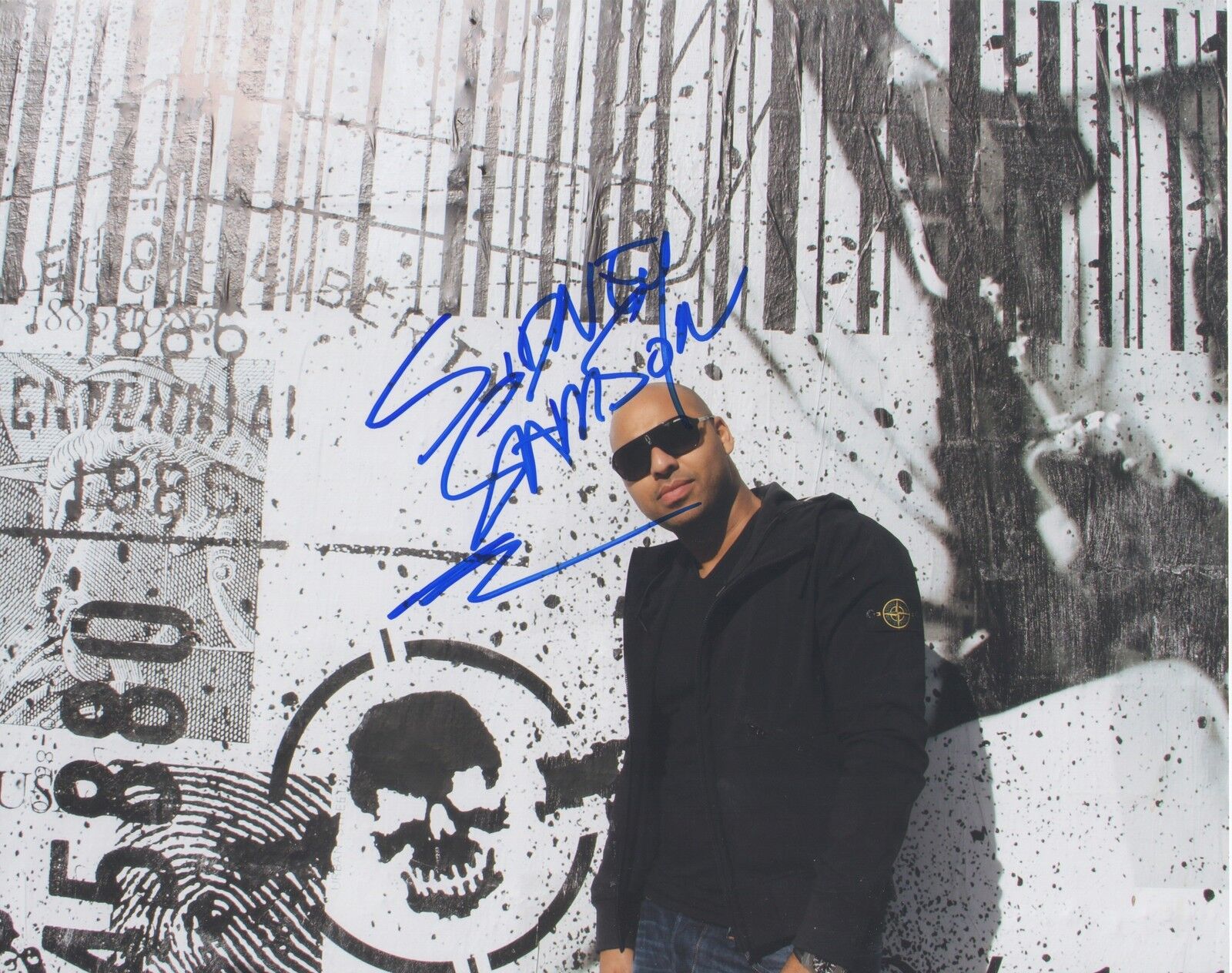 Sidney Samson *DUTCH DANCE DJ* Signed 8x10 Photo Poster painting COA GFA