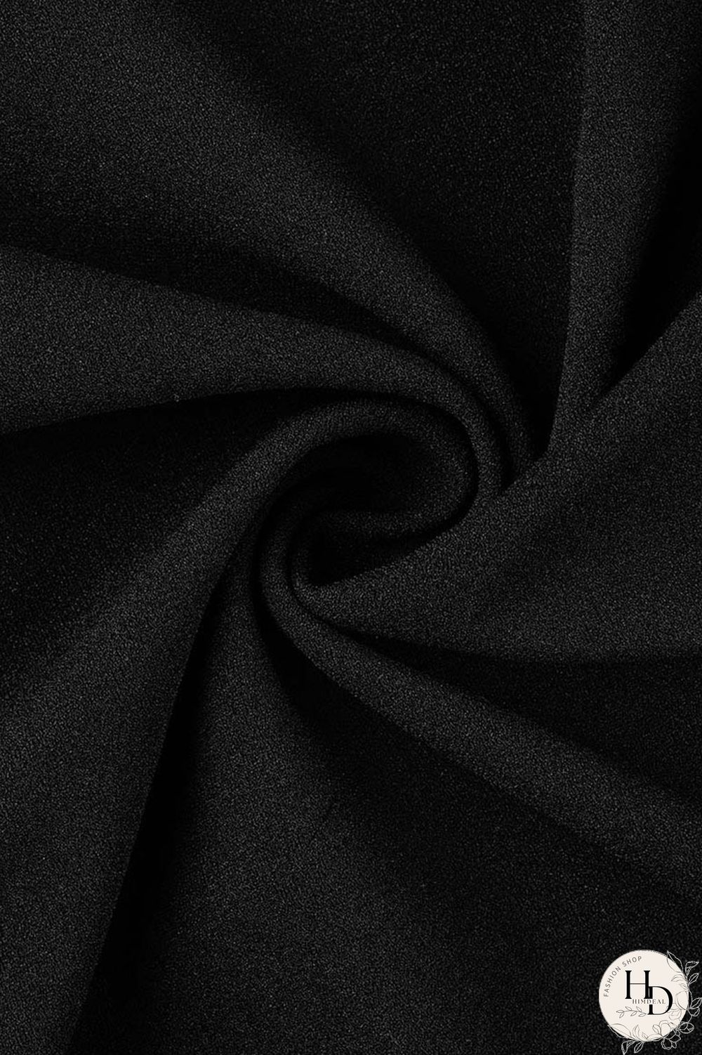 Black Casual Solid Patchwork Buttons Feathers Turn-back Collar Outerwear