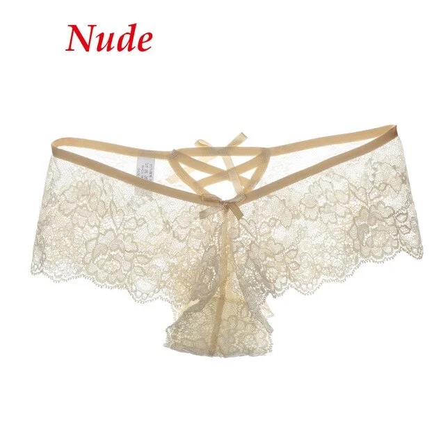 Women's Sexy Panties Lace Underwear Low Waist Panties Mesh Panties Floral Underwear Women's Seamless Panties Panties