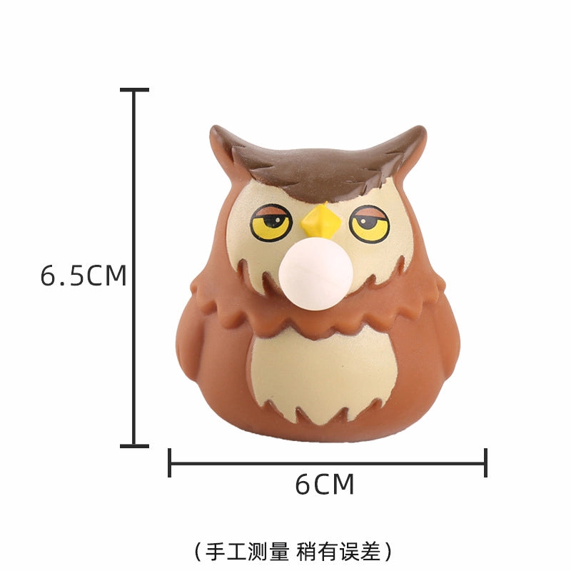 Squishy Toy Christmas Animal Santa Claus Snowman PVC TPR Toys