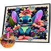 Stitch-Peinture au Diamant Ronde Compl&egrave;te-45*40CM