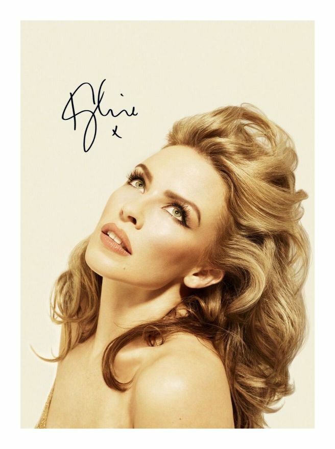 KYLIE MINOGUE AUTOGRAPH SIGNED PP Photo Poster painting POSTER