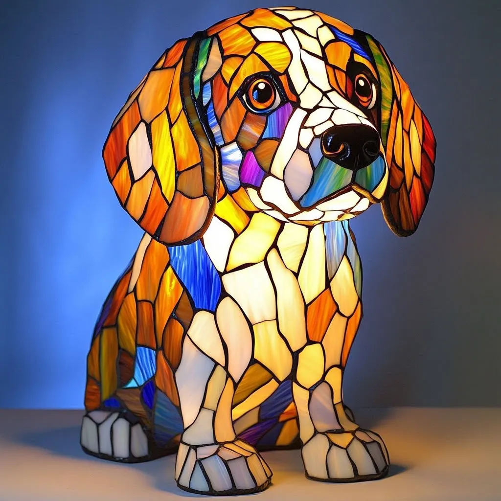 Schnauzer Lamp
