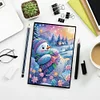 (US Local)Snowman Special Shaped 5D DIY Diamond Art Painting Notebook Kit for Beginners