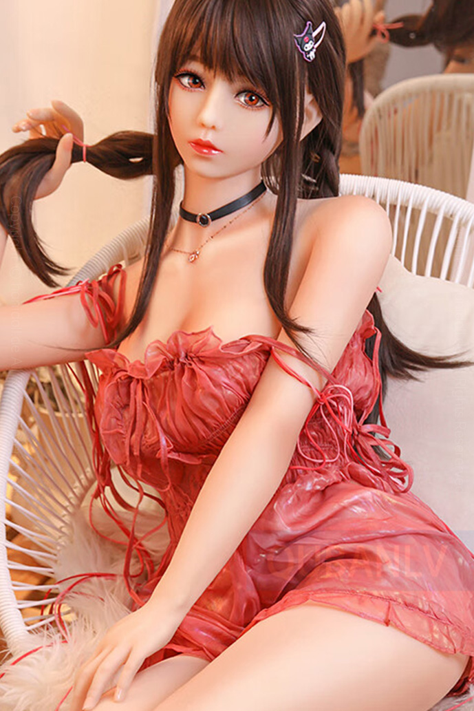 Youqdoll 135cm Realistische große Brüste TPE Lady Sex Puppe - Verführerische Gentlewoman Q05