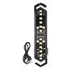 Wind Rope Buckle Light Type-C Charging IPX4 Waterproof Lamp for Outdoor Camping