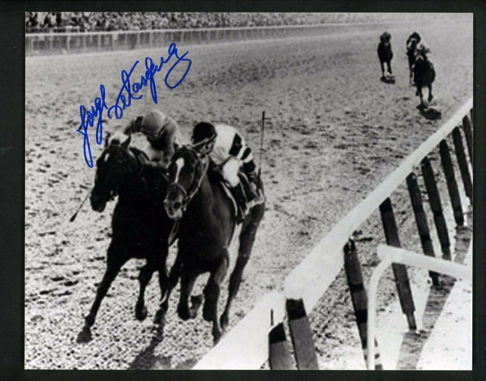 Jorge Velasquez Signed Autographed 8 x 10 Photo Poster painting Jockey