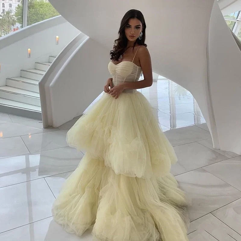 Awfesk  2023  SoDigne ball gown Quinceanera Dresses Sexy Backless Tull Princess Prom Gown Arabic Evening Dress Sweet 16 Dresses