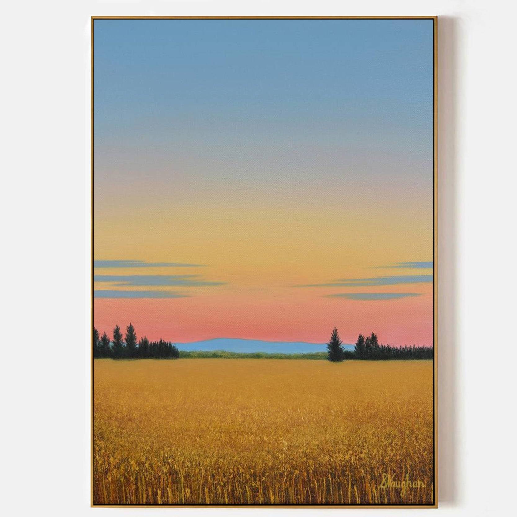 Arabelart Golden Light - Blue Sky Landscape AR934