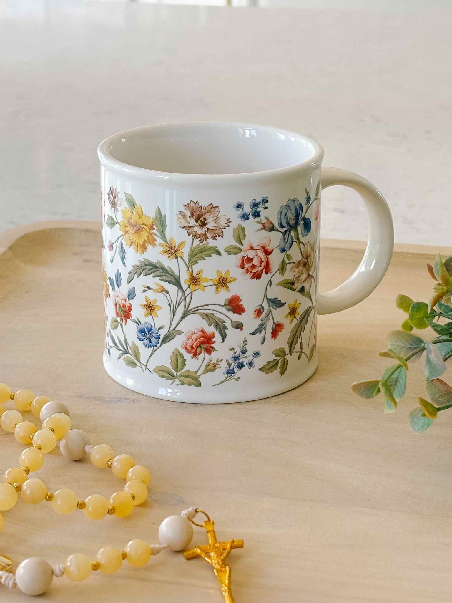 Marian Floral Mug