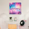 January-18CT Stamped Cross Stitch 25*25cm/9.84*9.84in tapestrymarket