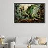 Diamond Painting-DIY Full Round Drill Dragon(60x40cm)