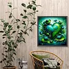 Diamond Painting -DIY Round Drill Love Frog(40x40cm)