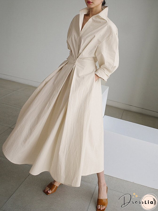 Elegant and Casual winter Dress