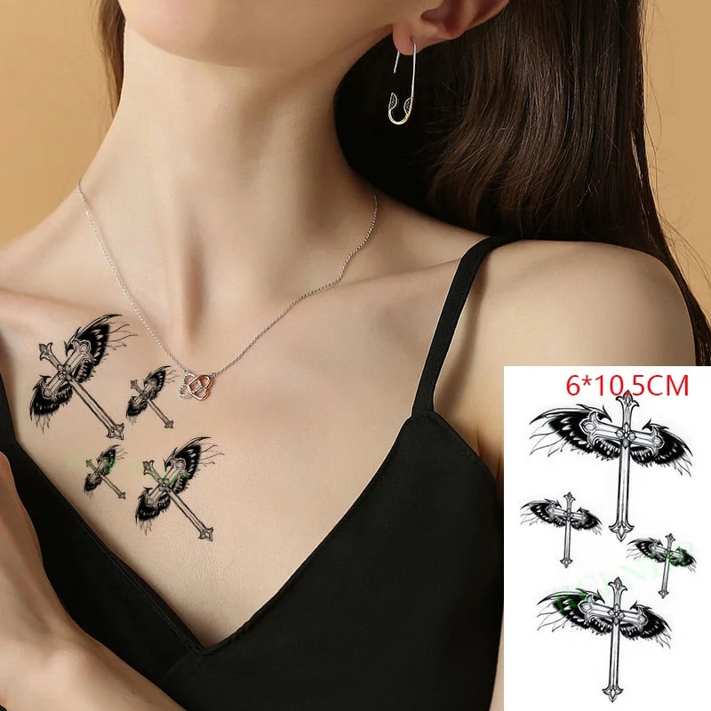 Waterproof Temporary Tattoo sticker Anime fake tatto stickers flash tatoo hand foot body art for girl men women kids