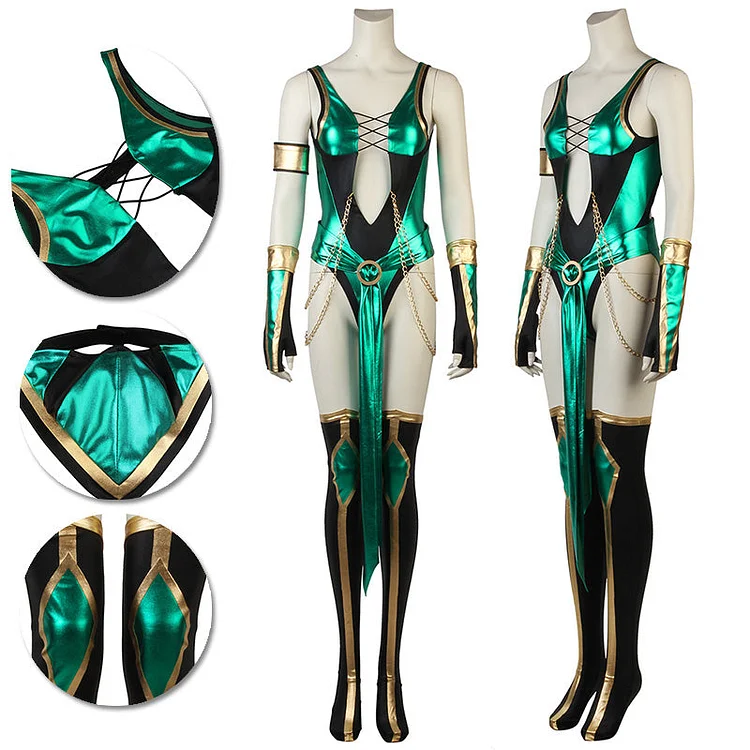 Mortal Kombat Jade Outfits Cosplay Costume