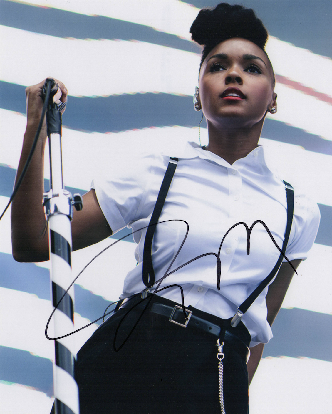 Janelle Monae signed autographed 8x10 Photo Poster painting! RARE! Guaranteed Authentic! 6568