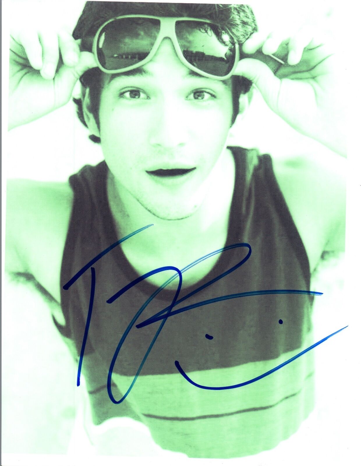 Tyler Posey Signed Autographed 8x10 Photo Poster painting Teen Wolf Handsome Actor COA VD