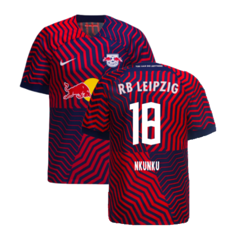 Maillot RB Leipzig Christopher Nkunku 18 Extérieur 2023/2024