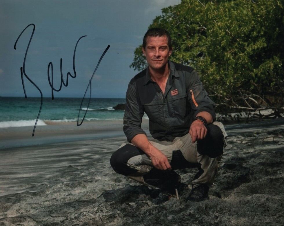 BEAR GRYLLS signed autographed 8x10 Photo Poster painting