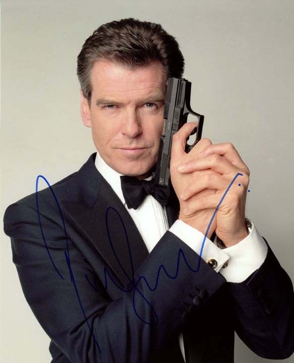 PIERCE BROSNAN signed autographed 11x14 JAMES BOND 007 Photo Poster painting