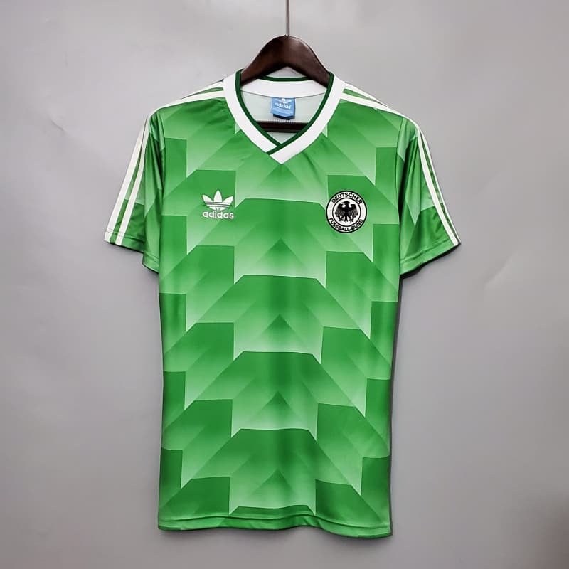 Retro 1988 Germany Soccer Jersey Away