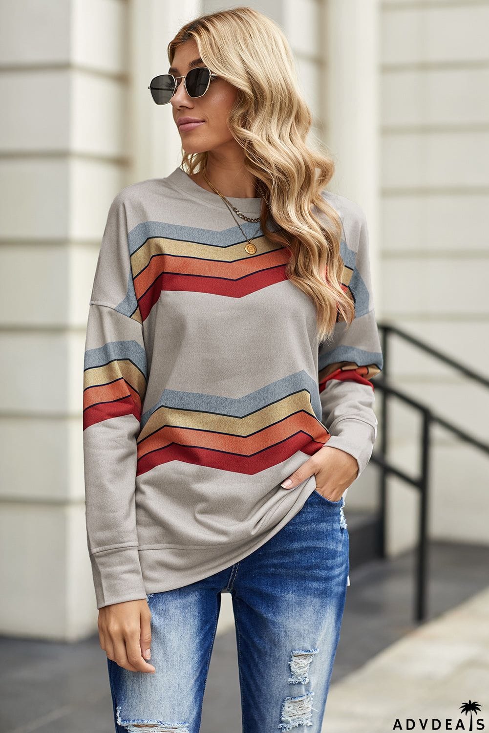 Color Block Classic Sweatshirt
