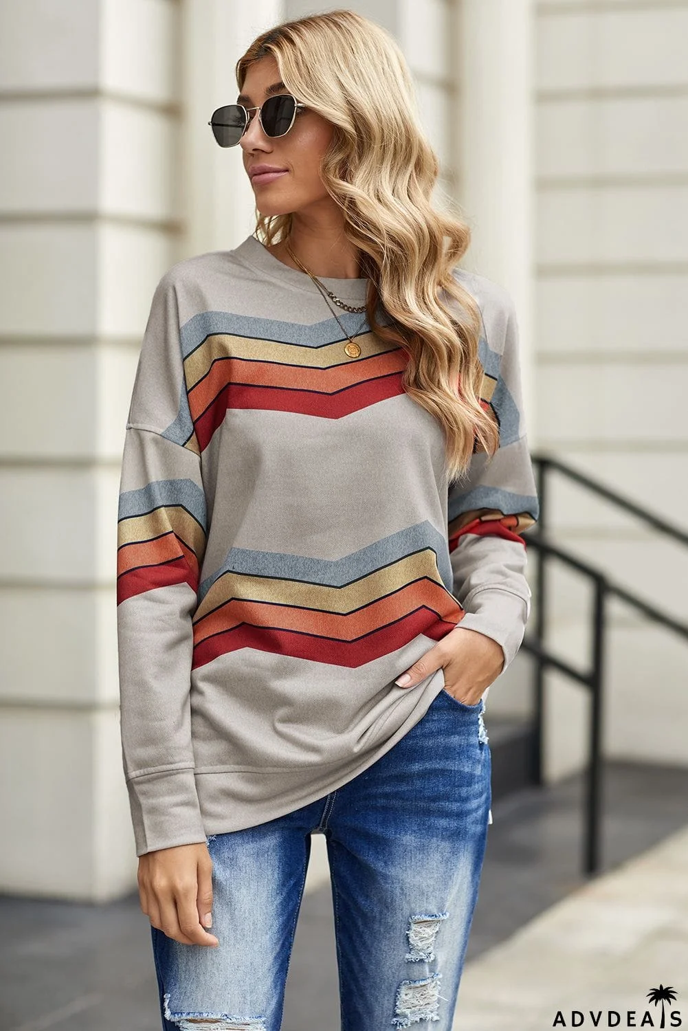 Color Block Classic Sweatshirt