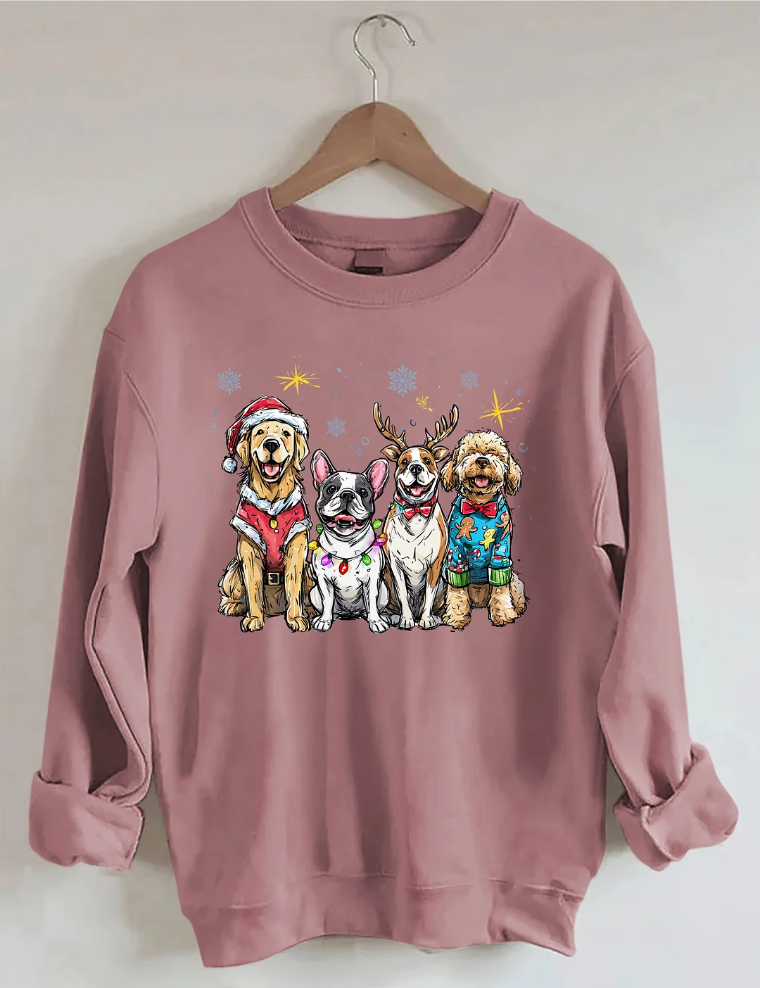 Christmas Dogs Sweatshirt