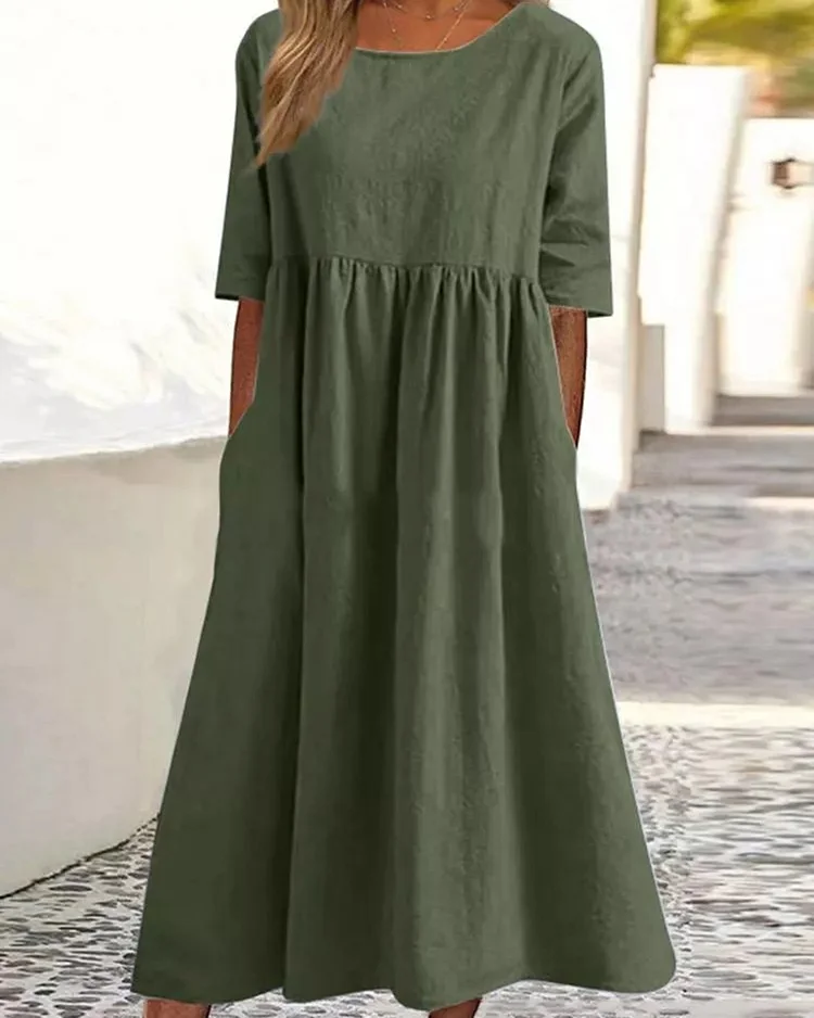 Casual Long Sleeve Dress