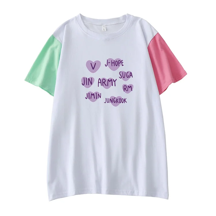BTS ARMY Colorblock T-shirt