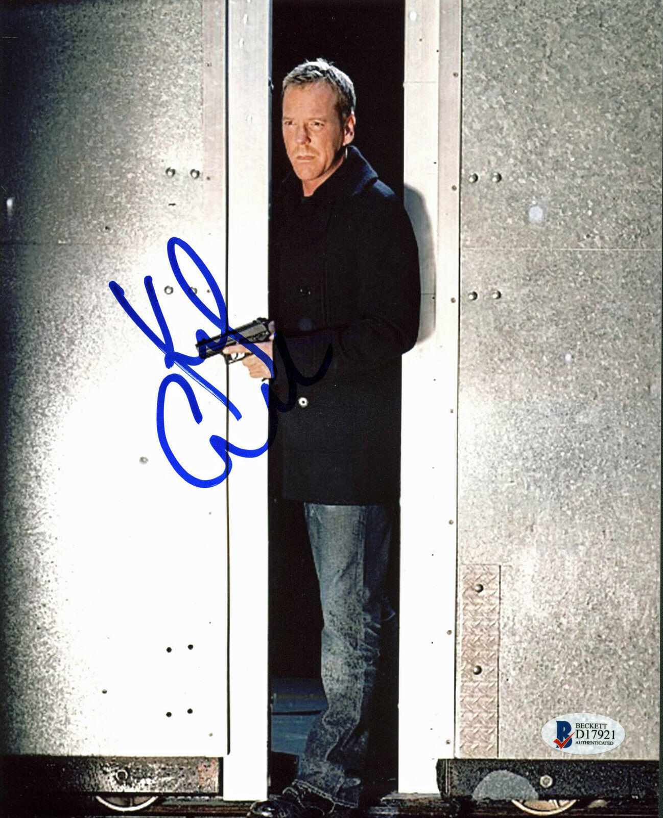 Kiefer Sutherland 24 Authentic Signed 8x10 Photo Poster painting Autographed BAS #D17921