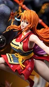 Onigashima Battle Series 002 Zeus & Nami - ONE PIECE Resin Statue - MY-Studio