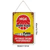 Bougies d&rsquo;allumage NGK - Enseignes en bois(20*30cm/30*40cm)