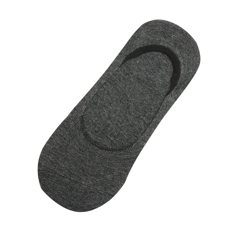 6pcs=3Pair/lot Fashion Men Boat Socks Invisible Cotton Socks Male Ankle slippers Summer Autumn Non-slip Silicone socks